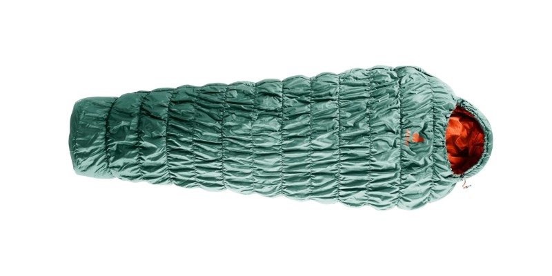 Synthetic sleeping bags